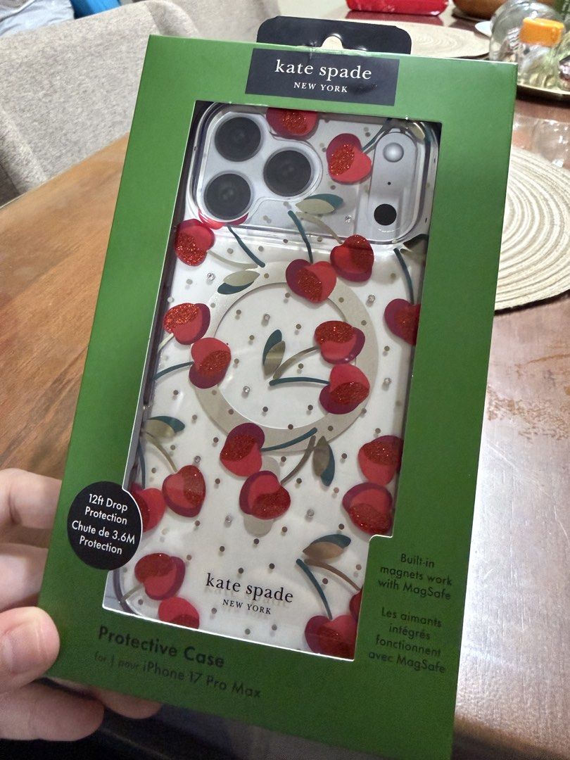 Kate spade phone case (Category: Cases & Sleeves) located in Manila. Submitted by yc26v44pc270104 (Listing ID 1461590179, Image 2). Description: Used for 1 month only Rfs - bought new case Negotiable .