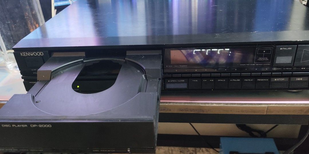 Kenwood DP 2000 CD Player Defective (Category: Other Audio Equipment) located in Imus. Submitted by hibikiya (Listing ID 1461587285, Image 2). Description: Kenwood DP 2000 w/ power, tray opens does not spin and read. 220v.
