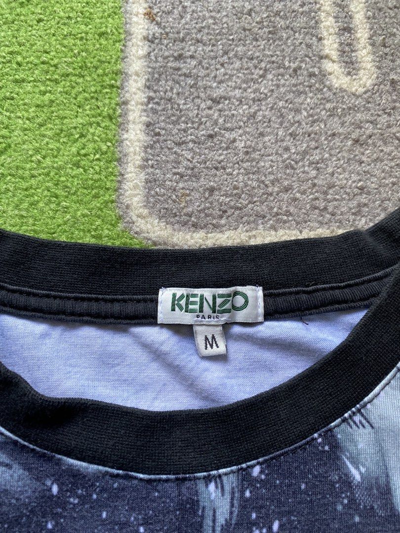 Kenzo Tshirt (Category: Tshirts & Polo Shirts ) located in Quezon City. Submitted by notorious_dept (Listing ID 1461635955, Image 3). Description: Sz Medium - width 20 - length 27 Good Condition No issue.
