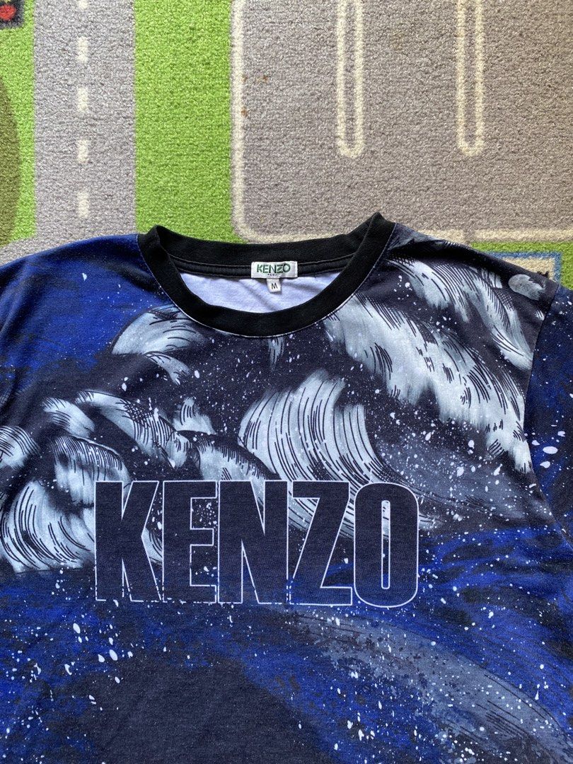 Kenzo Tshirt (Category: Tshirts & Polo Shirts ) located in Quezon City. Submitted by notorious_dept (Listing ID 1461635955, Image 2). Description: Sz Medium - width 20 - length 27 Good Condition No issue.
