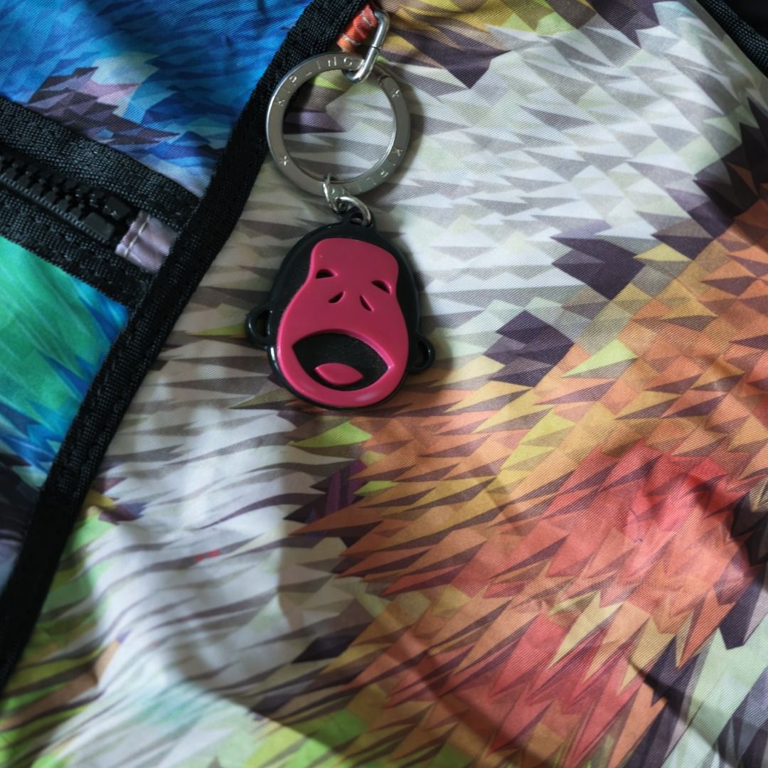 Kipling | Colorful Abstract Print Shoulder Bag with Monkey Charm (Category: Shoulder Bags) located in Taguig. Submitted by tureesha (Listing ID 1461698367, Image 2). Description: RFS: Decluttering! This is a hand me down but I think its legit. 📌 PLEASE READ BEFORE SENDING AN OFFER 📸 CONDITION • As described and shown in photos. Please review all photos and the description before offering. Feel free to ask for more photos or details, happy to se