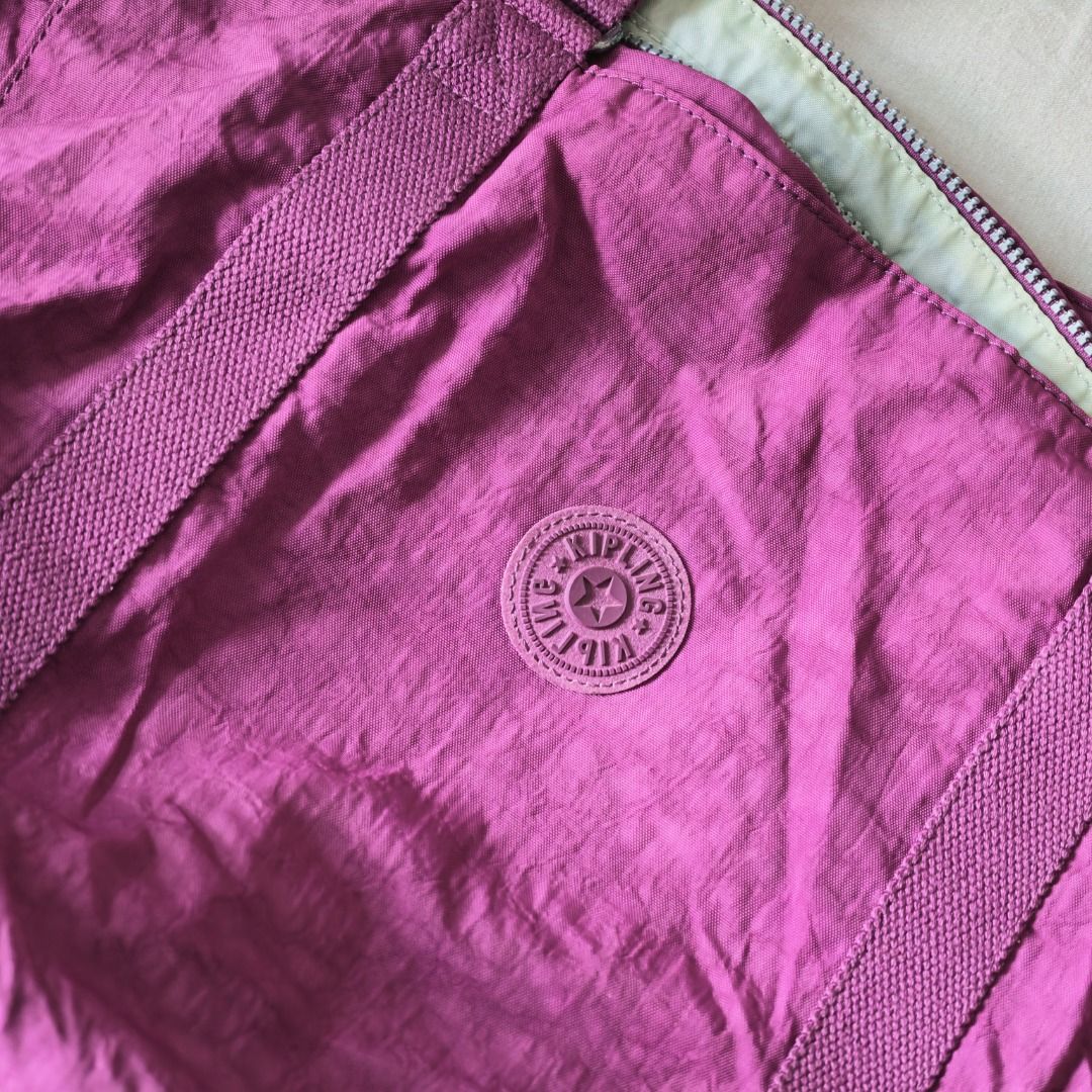 Kipling | Purple Nylon Duffel Bag with Shoulder Strap (Category: Shoulder Bags) located in Taguig. Submitted by tureesha (Listing ID 1461698149, Image 2). Description: RFS: Decluttering 📌 PLEASE READ BEFORE SENDING AN OFFER 📸 CONDITION • As described and shown in photos. Please review all photos and the description before offering. Feel free to ask for more photos or details, happy to send. ✅ ALL SALES ARE FINAL • No returns or refunds once han