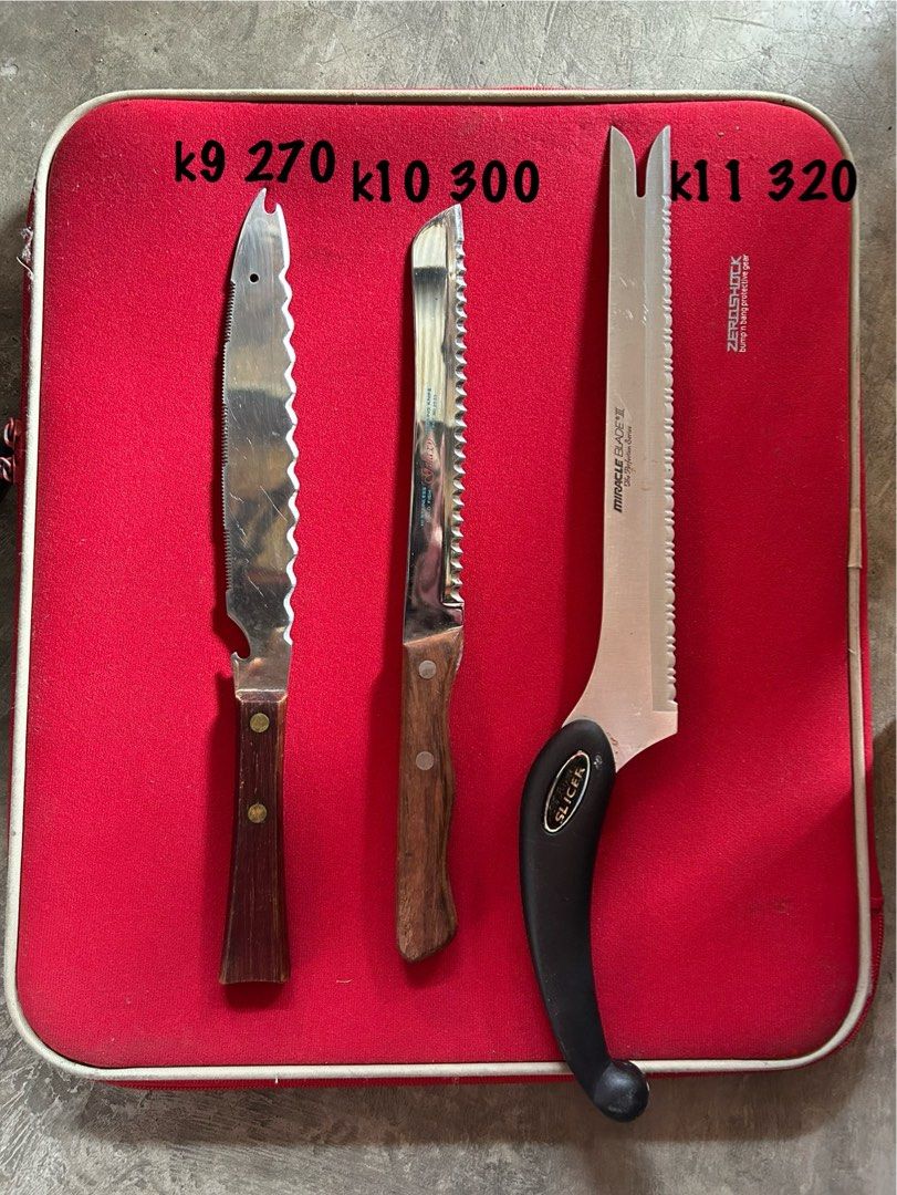 Kitchen Knives | Batch 3 (Category: Knives & Chopping Boards) located in Quezon City. Submitted by jjsurplus_23 (Listing ID 1461735044, Image 1). Description: .