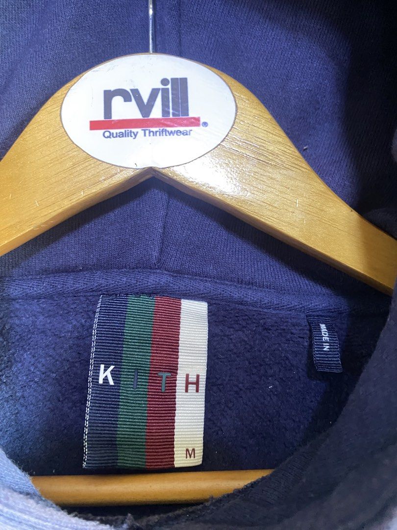 KITH (Category: Coats, Jackets and Outerwear) located in Kalibo. Submitted by rvna23 (Listing ID 1461591474, Image 3). Description: KITH Hoodie Medium on tags 24 X 29 Issue : Some fade area.