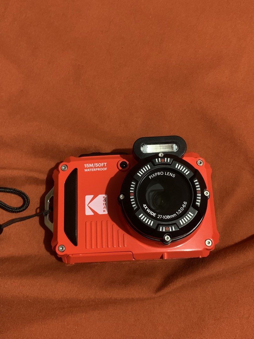 Kodak Pixpro Wpz2 (Category: Cameras) located in Manila. Submitted by marifel (Listing ID 1461789570, Image 2). Description: Kodak PIXPRO WPZ2 is a rugged, waterproof point-and-shoot digital camera built for outdoor adventures and underwater photography. Key Features and Specifications16.35MP BSI CMOS Sensor: Delivers high-resolution photos and clear details even in challenging lighting conditions with an ISO range of 100–3200. Optical Zoom: Feat