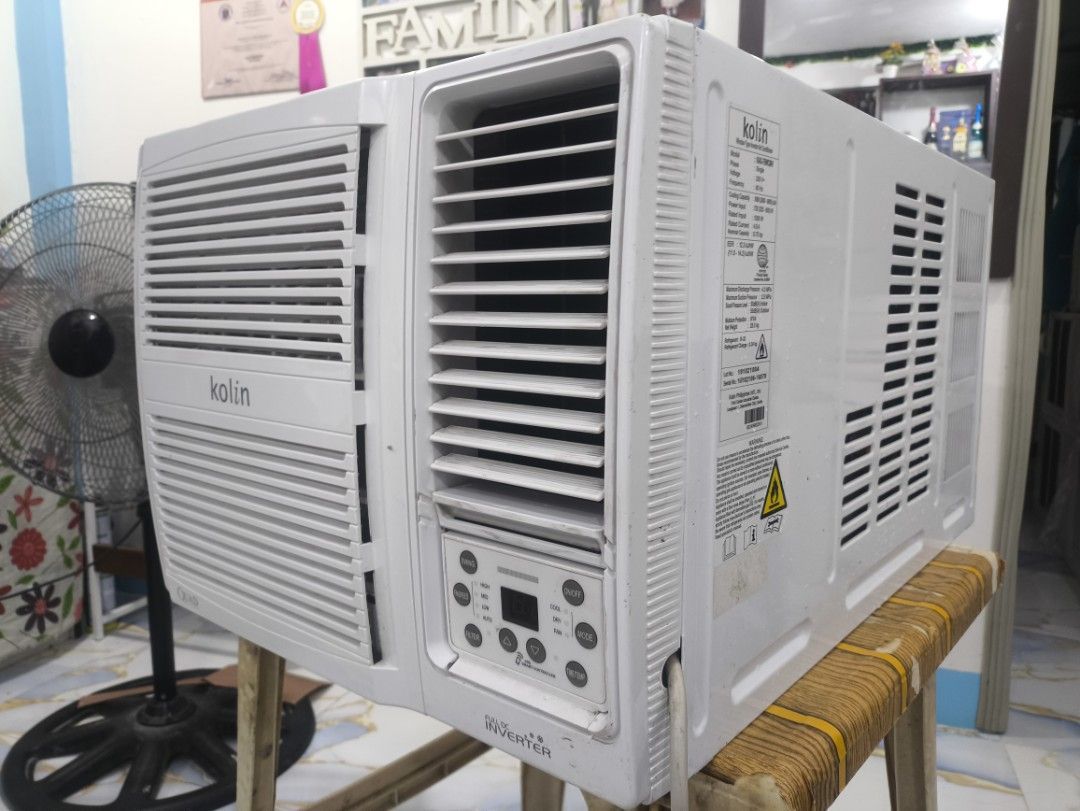 KOLIN QUAD LATES MODEL WITH REMOTE (Category: Air Conditioning and Heating) located in Manila. Submitted by jacobairconshop (Listing ID 1461728103, Image 2). Description: 🥶Aircon Window Type🥶 💯Good condition 💯Malamig at malinis po 💯No Issue 💯No Repair 💯Super tipid sa kuryente ✅ 5 months warranty service ✅ 1 weeks replacement ✅ Free delivery NCR ✅Cash On Delivery.