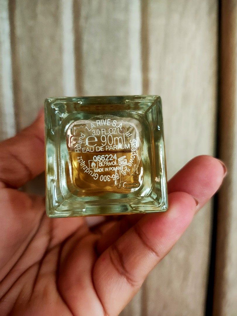 LA RIVE In Love Eau de Parfum 90ml (Category: Fragrance & Deodorants) located in Bacoor. Submitted by mc_sells17 (Listing ID 1461653824, Image 3). Description: - LA RIVE In Love Eau de Parfum - 90ml bottle - Made in Poland - Gently used, plenty of fragrance remaining - Perfect for those who love this scent!.
