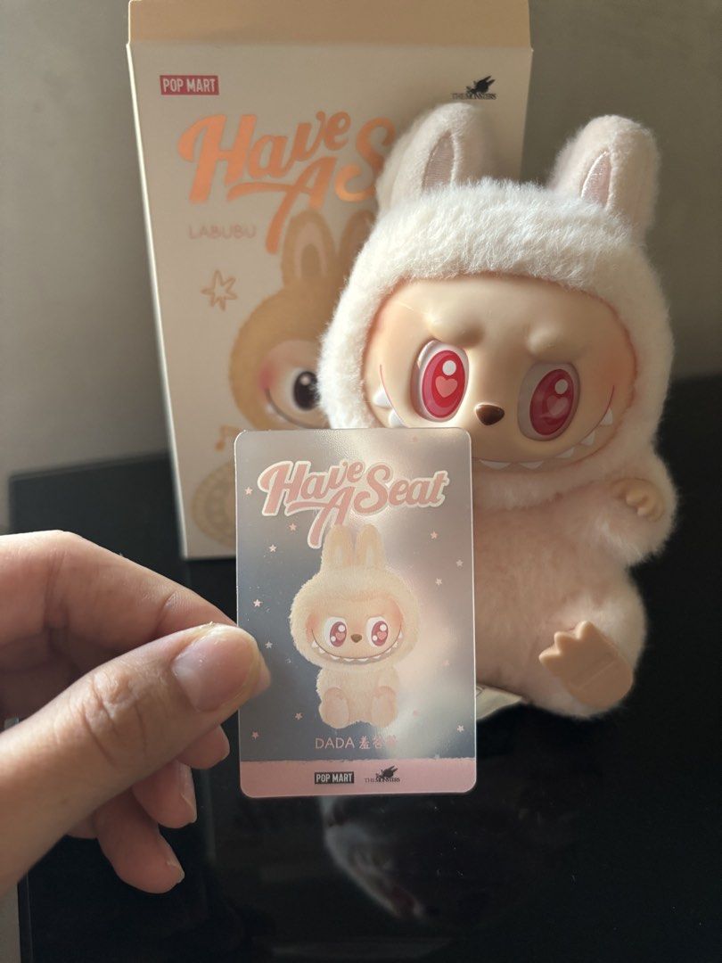 Labubu Dada (Category: Designer & Blind Box Toys) located in Manila. Submitted by rbstyles15 (Listing ID 1461661244, Image 2). Description: Labubu - Dada W Original Box and Card.
