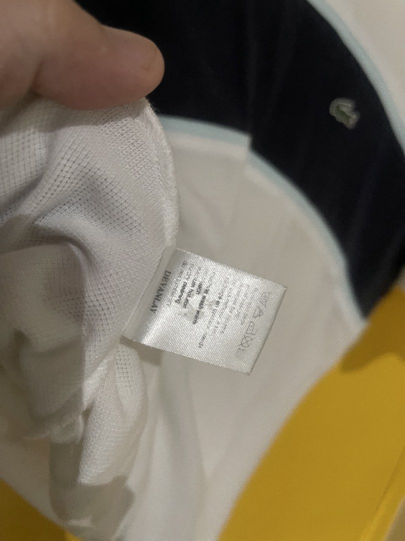 Lacoste (Category: Others Tops) located in Manila. Submitted by brahma806 (Listing ID 1461720741, Image 3). Description: Lacoste shirt Size 5 22x27.