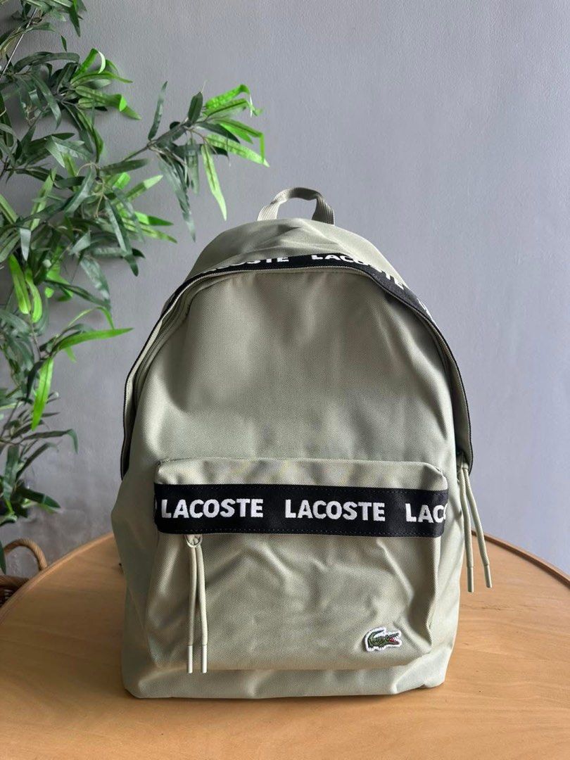 Lacoste backpack (Category: Backpacks) located in Manila. Submitted by avery.thing (Listing ID 1461580208, Image 1). Description: .