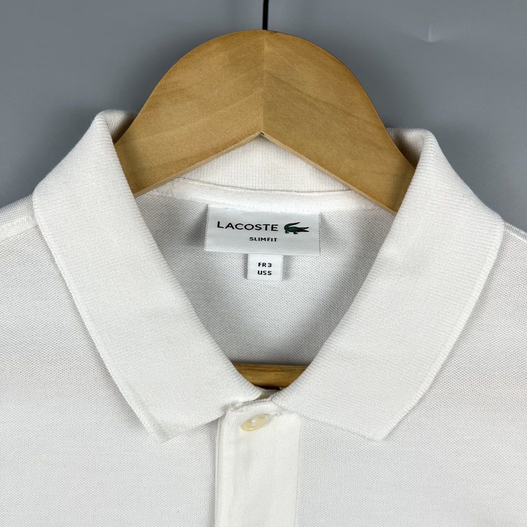 Lacoste Basic Logo Polo (Category: Activewear) located in Los Banos. Submitted by 4030.archives. (Listing ID 1461758952, Image 3). Description: Lacoste Basic Logo Polo 1500 Pesos Size 3 Length : 28 inches Width : 19 inches Excellent Condition .