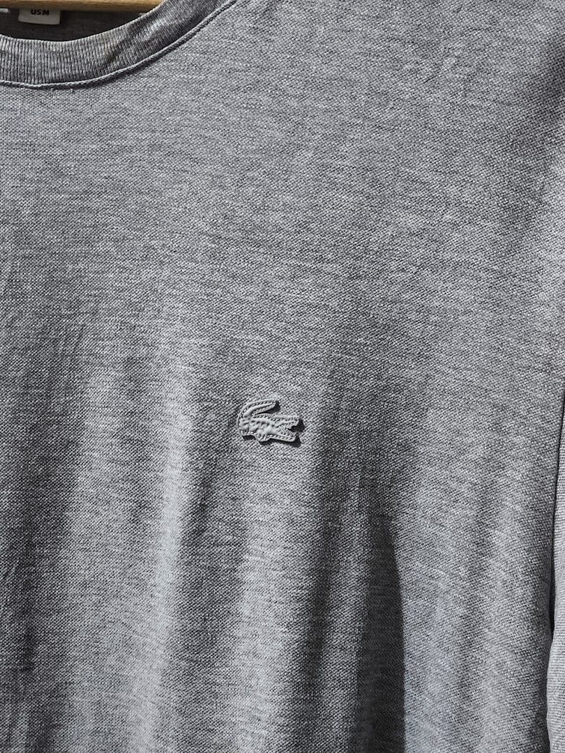 Lacoste classic fit cotton shirt (Category: Tshirts & Polo Shirts ) located in Cebu City. Submitted by negotiableprice22 (Listing ID 1461613623, Image 2). Description: Lacoste classic fit cotton shirt size M / size 4 grey / neutral color have logo in front and back spell out Lacoste Dimes Width 21 inch Length 27.5 inch item need wash maganda to sa casual meet up nyo available price negotiable.