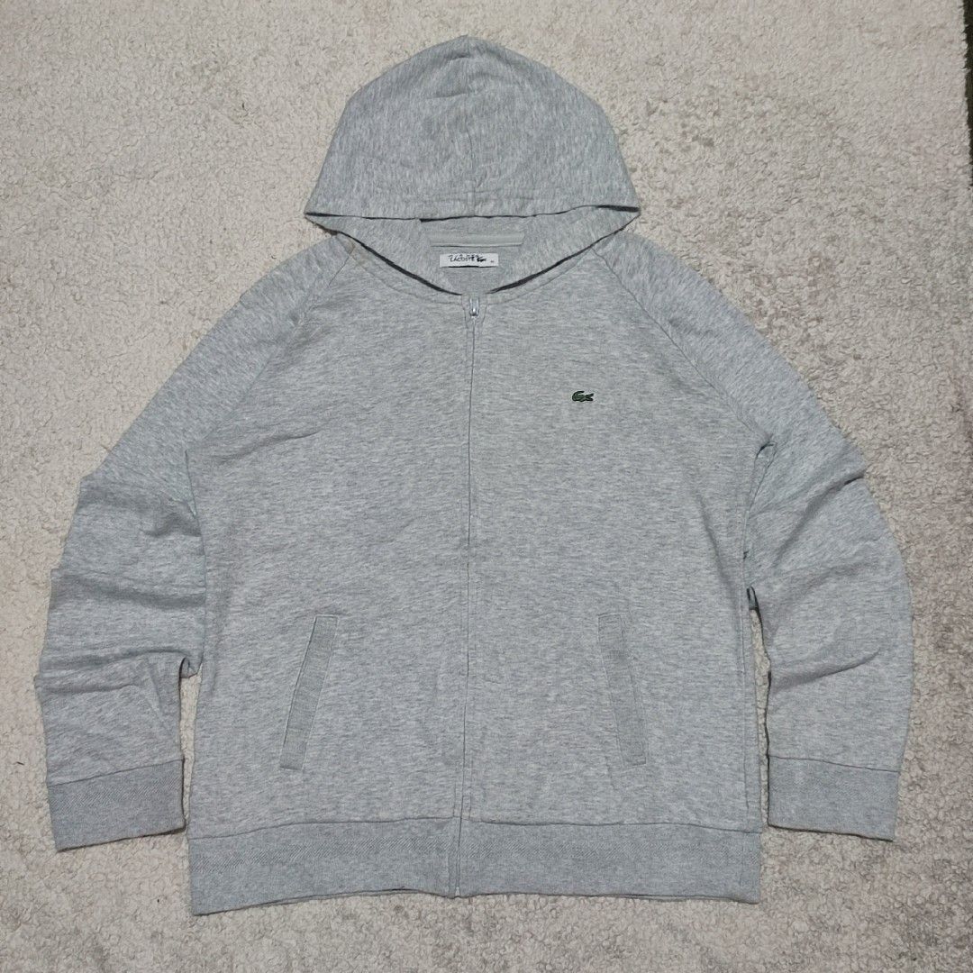 Lacoste Light Gray Jacket (Category: Coats, Jackets and Outerwear) located in Manila. Submitted by anthonyg01 (Listing ID 1461661976, Image 1). Description: Length: 23.5 inches Width: 20 inches Price: 1000 Condition: 9.4/10 Issues: last photo PM if interested or for inquiries Meetups within MANILA only Can do shipping at buyers expense .