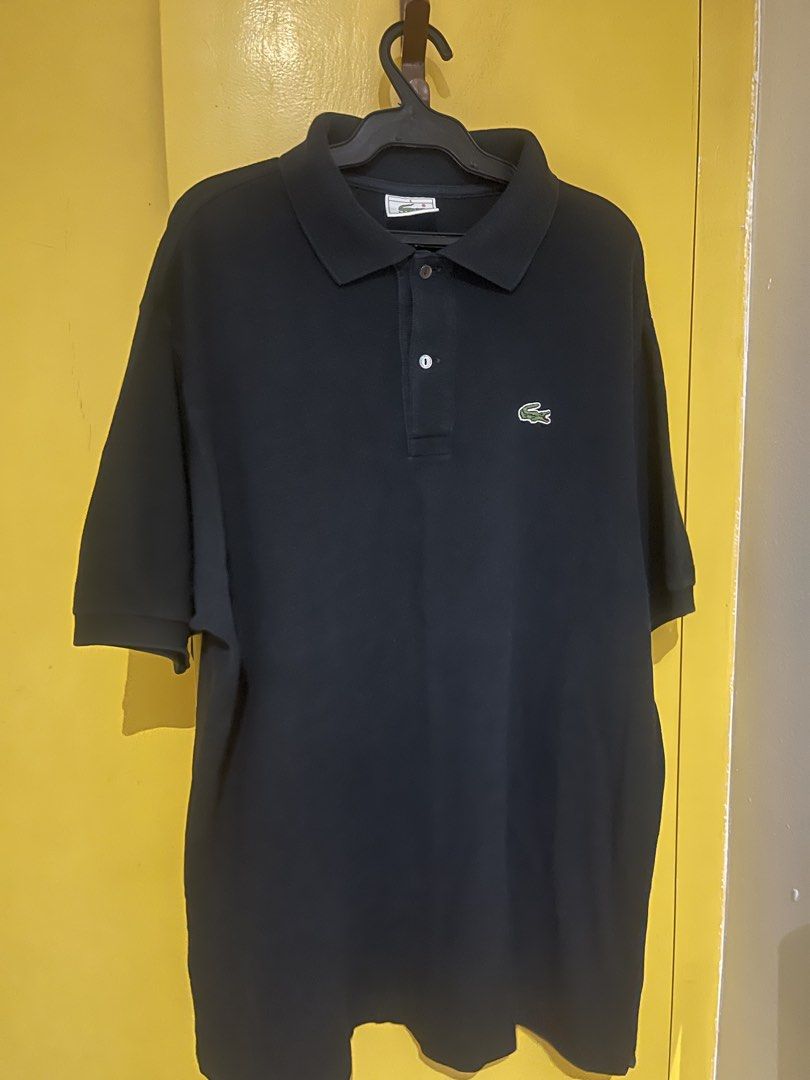 Lacoste Polo Shirt Size 5 (Category: Tshirts & Polo Shirts ) located in Manila. Submitted by brahma806 (Listing ID 1461719173, Image 1). Description: Lacoste polo shirt, size 5. Features crocodile logo. Comfortable and versatile for casual or smart-casual outfits. Pinhole lower part. Di halata 22.5x28.