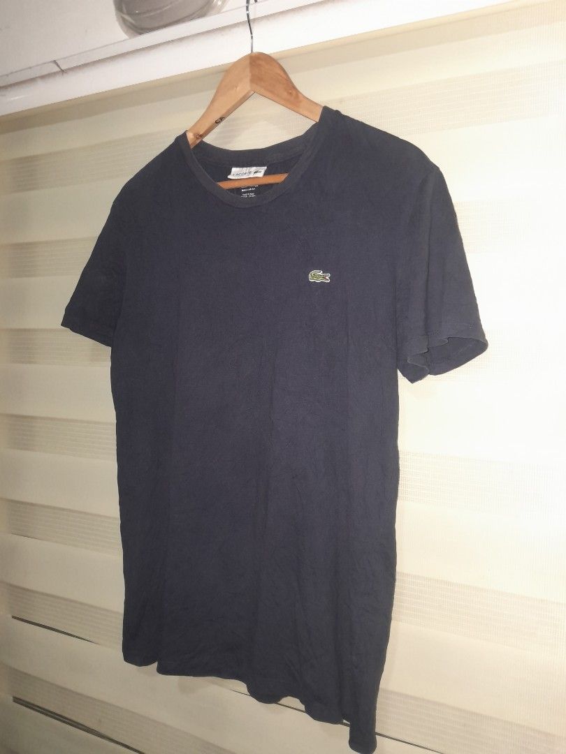 LACOSTE TEE DARK BLUE (Category: Tshirts & Polo Shirts ) located in Alburquerque. Submitted by zkethrifter (Listing ID 1461723249, Image 2). Description: ACTUAL DIMENSION 21W x 26L NO ISSUE DM!.