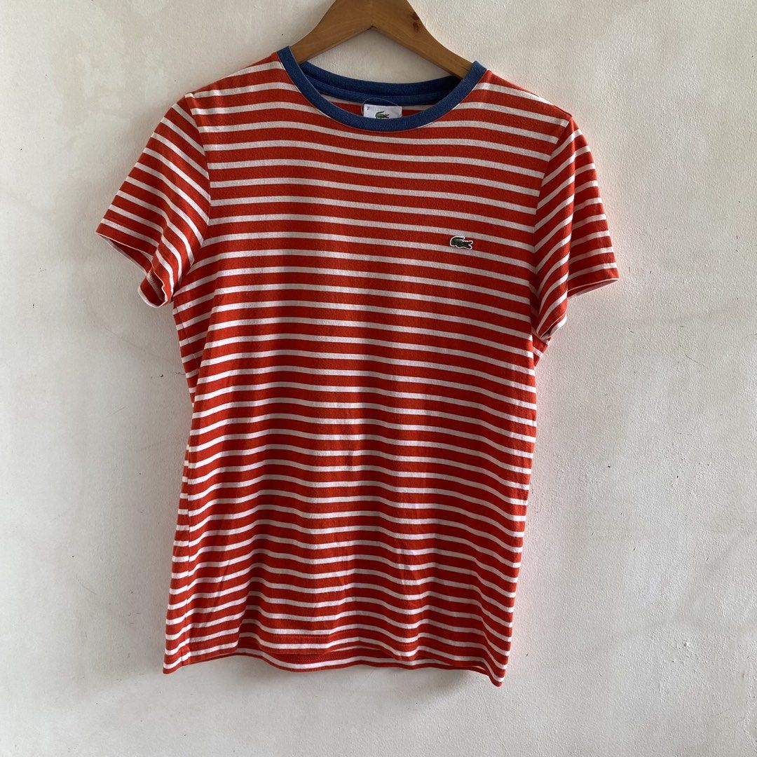 Lacoste White Orange Shirt (Category: Tshirts & Polo Shirts ) located in Davao. Submitted by bangers01 (Listing ID 1461730514, Image 1). Description: .