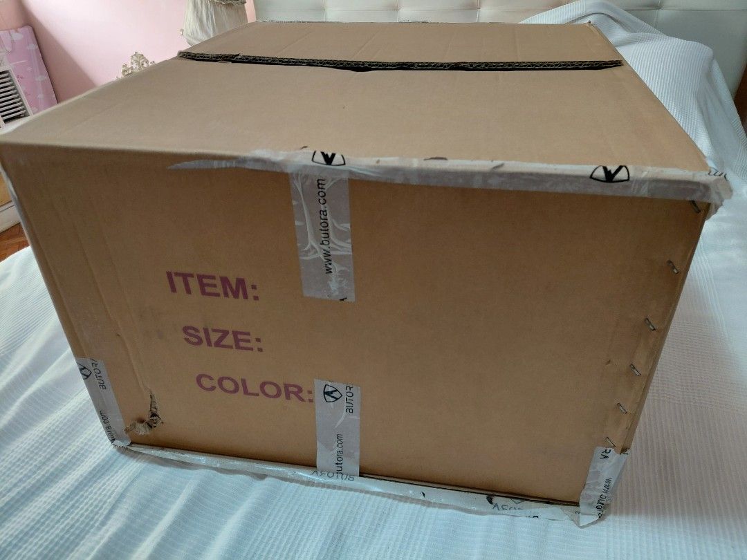 large heavy duty corrugated boxes (Category: Storage Boxes & Baskets) located in Quezon City. Submitted by comforto.comforto (Listing ID 1461573853, Image 1). Description: corrugated boxes measuring in inches 22 1/2 x 24 1/2 x 15 (inches) thickness - 8mm all boxes used only one time imported from korea stock available - 10 pcs more boxes are added every week prefer pickup or through grab, lalamove at buyers expense thank you Carousell .