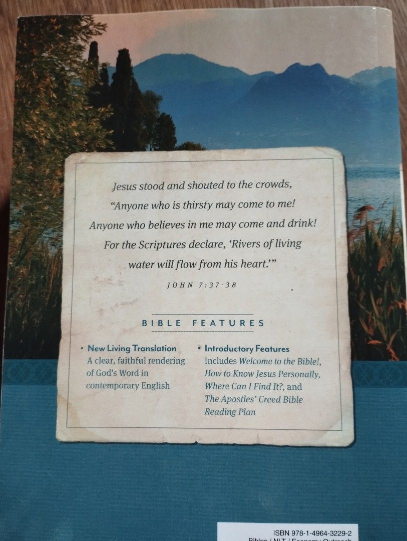 Large Print NLT Bible (Category: Religion Books) located in Orani. Submitted by shop4bibles (Listing ID 1461786989, Image 2). Description: .