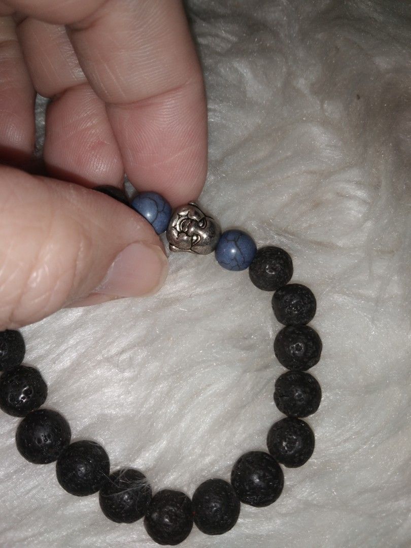 Lava stone bracelet wd Buddha charm (Category: Bracelets) located in Quezon City. Submitted by eidorableshop (Listing ID 1461581718, Image 2). Description: .