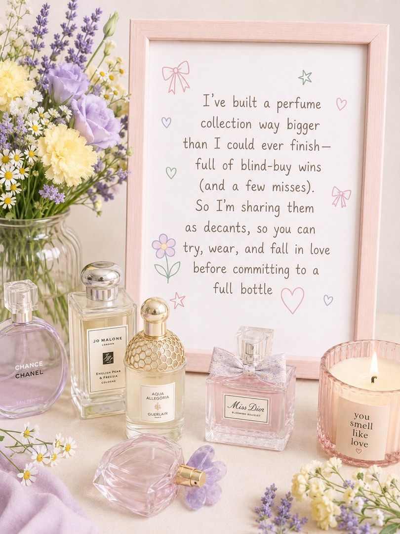 LAVERNE Forbidden DECANT ONLY (Category: Fragrance & Deodorants) located in Quezon City. Submitted by purpleporcupine (Listing ID 1461566290, Image 3). Description: LAVERNE FORBIDDEN ✨ Inspired by PDM Oriana & Love and Killian Love Don’t Be Shy. 💕 Smells like: fluffy, creamy sweetness with fruity-floral notes and a soft musky finish. Think sweet, girly, airy, and delicious—perfect if you love that sugary, pretty scent profile. DECANT ONLY DECANT
