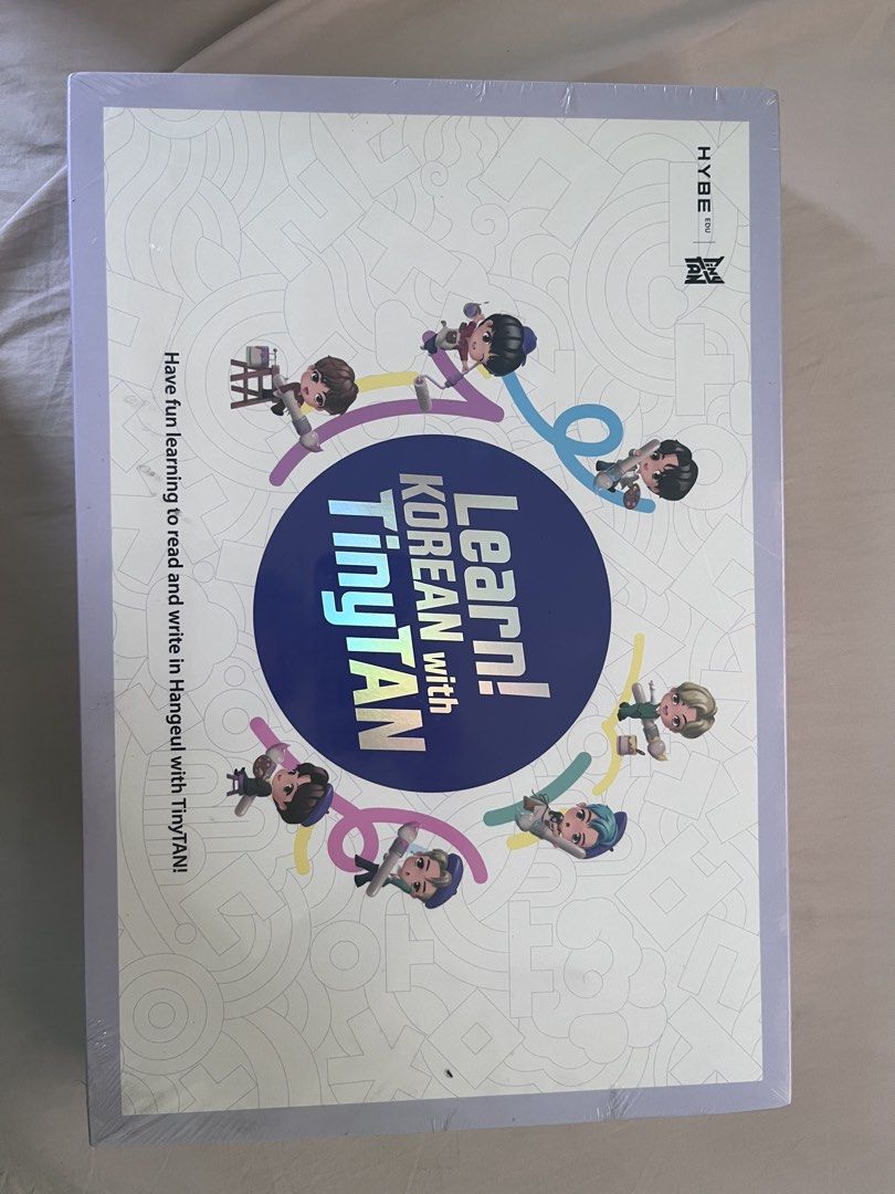 Learn Korean with Tinytan (Category: K-Wave Merchandise) located in Cebu City. Submitted by kuzan26 (Listing ID 1461741120, Image 3). Description: Brand new and sealed item Decluttering since I am moving.