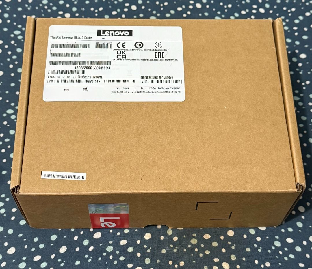 Lenovo ThinkPad USB-C Dock for Sale (Category: Office & Business Technology) located in Quezon City. Submitted by solarius01 (Listing ID 1461641854, Image 1). Description: Lenovo ThinkPad USB-C Dock for Sale Brand New and Sealed (Need to erase the details in the picture but the actual box has the Product and Serial Number) 2 pcs on hand Picture is from a different box already used (for reference) Included: 1. Docking Station 2. 90W Power Adapter 