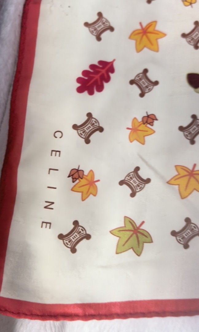 Like new Celine Bandana cotton (Category: Scarves) located in Tuguegarao City. Submitted by zenphoenix-7ad615 (Listing ID 1461602604, Image 3). Description: Pretty print Celine bandana Cotton 19 inches by 19 inches.