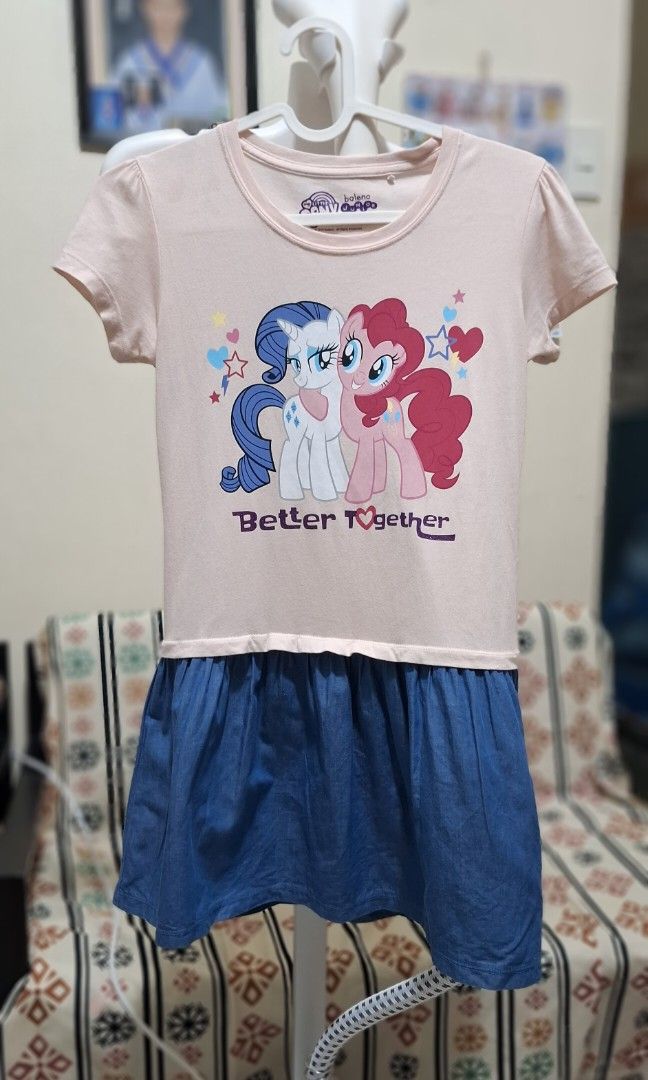 Little pony dress (Category: Babies & Kids Fashion) located in Quezon City. Submitted by thetetajabakes (Listing ID 1461629957, Image 2). Description: - preloved - from HK gift sa anak ko - outgrown clothes - RFS : Decluttering.