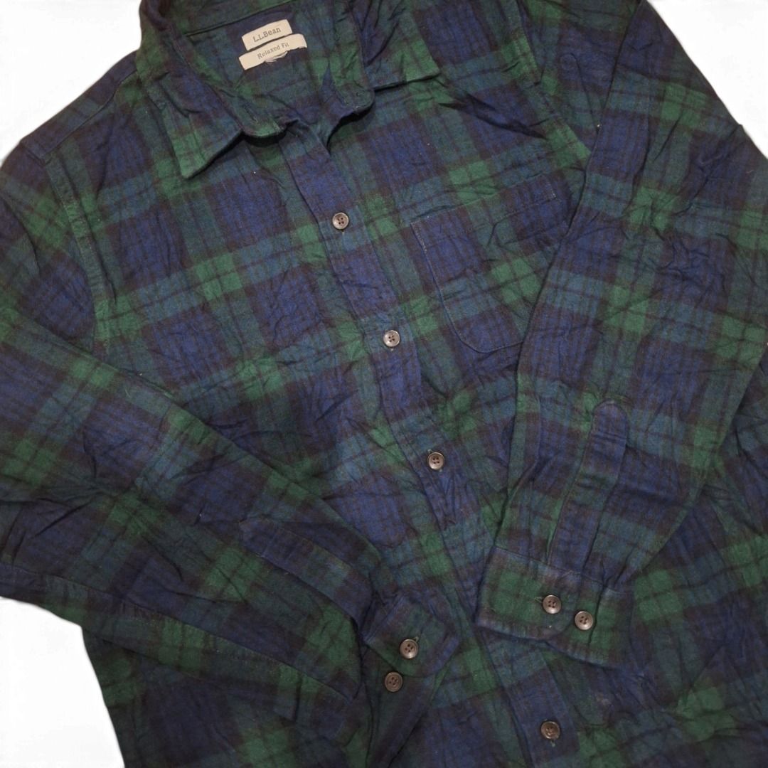 LL Bean Flannel (Category: Coats, Jackets and Outerwear) located in Calatrava. Submitted by freecyclethreads (Listing ID 1461589340, Image 2). Description: LL Bean Flannel Relaxed Fit Very Good Condition Size/Dimension: Length-26, Width-21 Mine: 380 + Shipping fee .