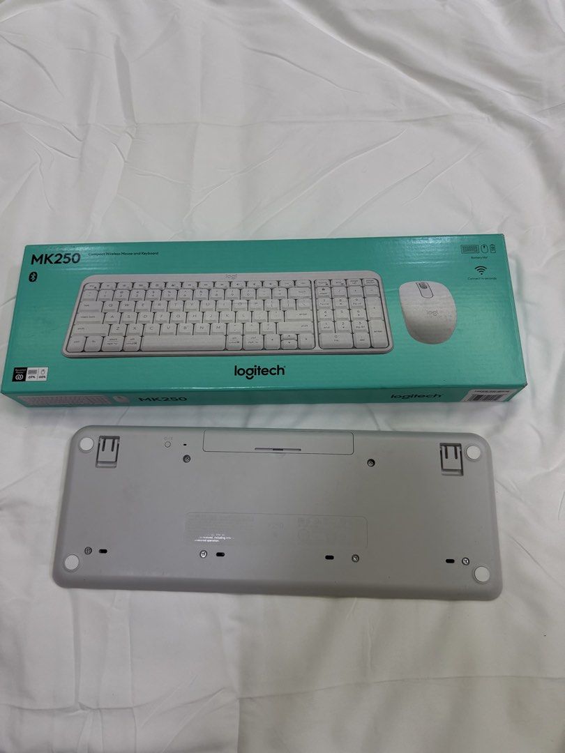 Logitech MK250 Wireless Keyboard and Mouse Combo (Category: Computer Keyboard) located in Paranaque City. Submitted by traceywhitney (Listing ID 1461759885, Image 3). Description: Logitech MK250 Bluetooth Wireless Keyboard — Like New Selling my Logitech MK250 Bluetooth Wireless Keyboard. ✨ Condition: * Like new * Used only a couple of times * Very clean and well-maintained * Fully functional * No noticeable scratches, dents, or issues Features: *