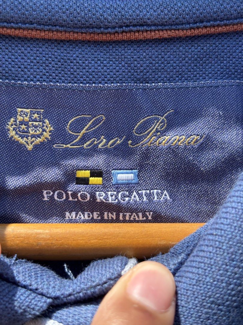 Loro Piana (Category: Luxury Apparel) located in Dasmarinas. Submitted by arthrthriftcop. (Listing ID 1461579894, Image 2). Description: Loro Piana Authentic size:M Minor issue check photo for ref Actual measure by in, W21 in, pit to pit L26 in, Feel free to inquire quick replies.