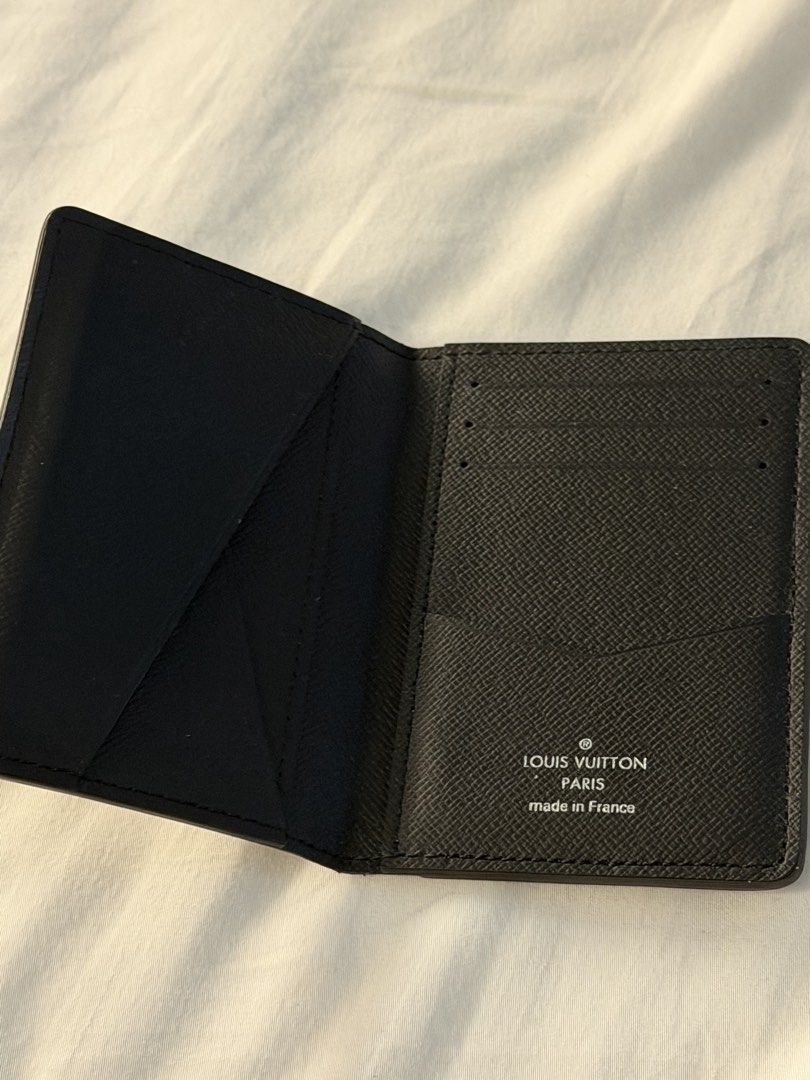Louis Vuitton Monogram Eclipse Card Holder (Category: Luxury Bags & Wallets) located in Makati City. Submitted by arkera.274 (Listing ID 1461563371, Image 2). Description: - Authentic Louis Vuitton card holder - Classic black monogram canvas - Made in France - Multiple card slots for organization - Slim design fits easily in pockets or small bags No box .