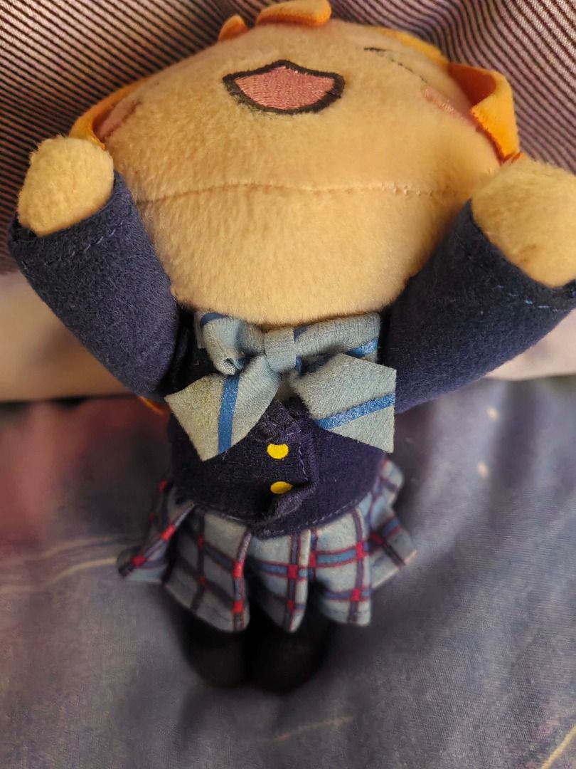 Love Live Nesoberi Plush Charm Rin (Category: Plushies & Soft Toys) located in Caloocan City. Submitted by wildearth-87e87c (Listing ID 1459104555, Image 2). Description: Bought it for ₱275, Now Selling for ₱100! - Has a little stain on the bow tie - Love Live! plush collectible, perfect for fans and collectors. - Cute and displayable piece for your Love Live! collection. - Great for decorating shelves, desks, or an anime-themed display. - Compac