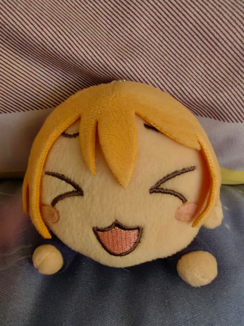 Love Live Nesoberi Plush Charm Rin (Category: Plushies & Soft Toys) located in Caloocan City. Submitted by wildearth-87e87c (Listing ID 1459104555, Image 1). Description: Bought it for ₱275, Now Selling for ₱100! - Has a little stain on the bow tie - Love Live! plush collectible, perfect for fans and collectors. - Cute and displayable piece for your Love Live! collection. - Great for decorating shelves, desks, or an anime-themed display. - Compac