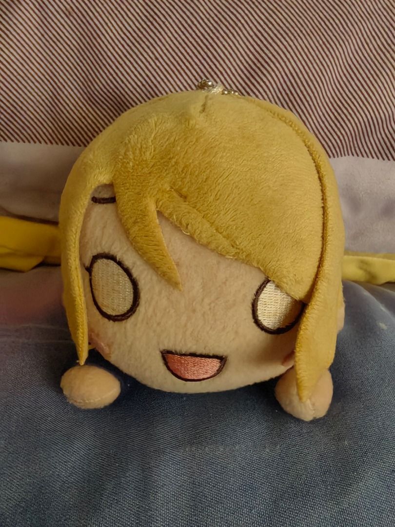 Love Live Nesoberi Plush Charm Hanayo (Category: Plushies & Soft Toys) located in Caloocan City. Submitted by wildearth-87e87c (Listing ID 1459105152, Image 1). Description: Bought it for ₱275, Now Selling for ₱150! - Love Live! plush collectible, perfect for fans and collectors. - Cute and displayable piece for your Love Live! collection. - Great for decorating shelves, desks, or an anime-themed display. - Compact and easy to display alongside o