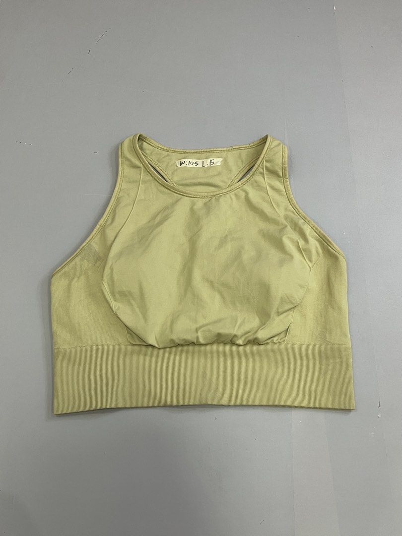 Lululemon Align Tank Top Size 12 Light Yellow (Category: Activewear) located in Mabalacat. Submitted by aas_thriftfings (Listing ID 1461586447, Image 1). Description: - Brand: Lululemon - Style: Align Tank - Color: Light Yellow - Size: 12 - Features: Racerback, ribbed bottom band - Fabric: Soft and comfortable - Ideal for: Workouts, everyday wear.