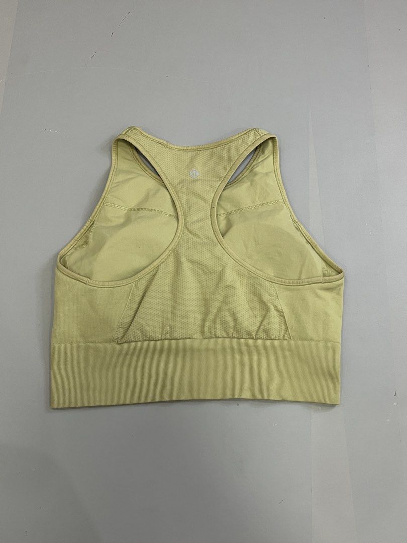 Lululemon Align Tank Top Size 12 Light Yellow (Category: Activewear) located in Mabalacat. Submitted by aas_thriftfings (Listing ID 1461586447, Image 2). Description: - Brand: Lululemon - Style: Align Tank - Color: Light Yellow - Size: 12 - Features: Racerback, ribbed bottom band - Fabric: Soft and comfortable - Ideal for: Workouts, everyday wear.