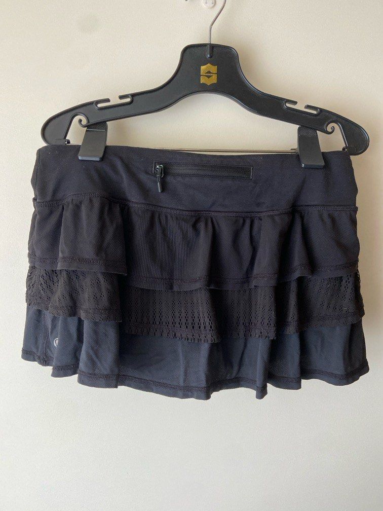 Lululemon black skort (Category: Activewear) located in Pasig City. Submitted by sandace (Listing ID 1461563682, Image 2). Description: Authentic .