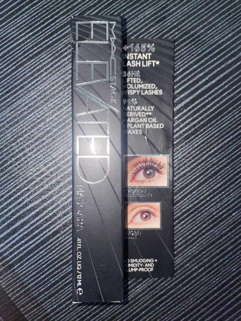 Mac Elevated Mascara 12ml Brand New EXP 2028 (Category: Makeup) located in Rizal. Submitted by massivedecluttering (Listing ID 1461721346, Image 1). Description: .