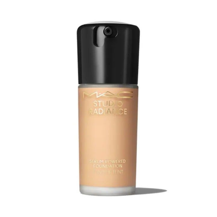 MAC Studio Radiance Serum-Powered Foundation NC35 (Category: Makeup) located in Paranaque City. Submitted by shopprelovedxisabel (Listing ID 1461718949, Image 2). Description: - MAC Studio Radiance Serum-Powered Foundation - Shade: NC35 (Warm Beige) - Coverage: Buildable - Finish: Natural, Radiant - Ideal for: Everyday wear - Features: Pump dispenser for easy application.