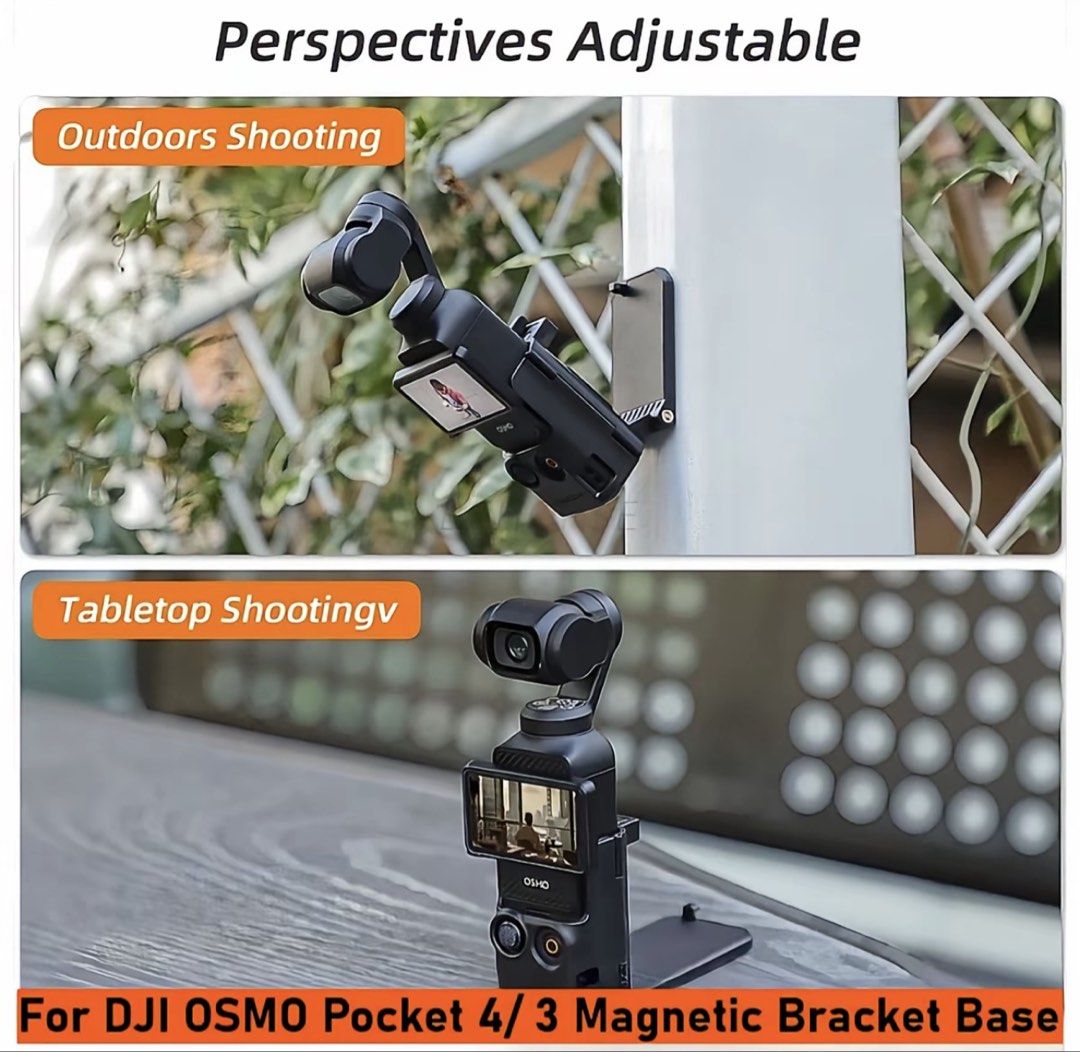 Sunnylife Magnetic Mount DJI OSMO Pocket 3 / 4 (Category: Other Mobile & Gadget Accessories) located in Manila. Submitted by nyxpdeclutter.m (Listing ID 1461771616, Image 3). Description: .