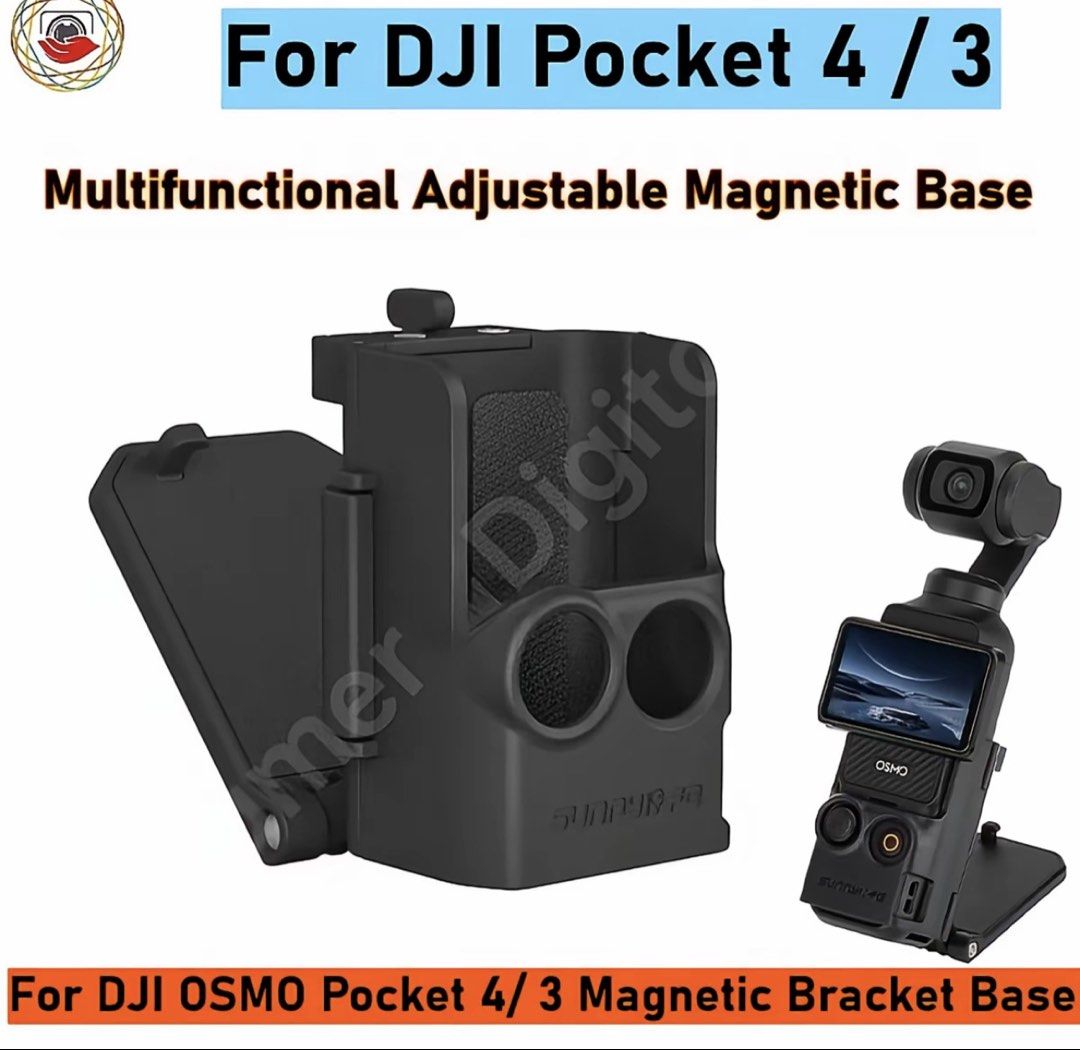Sunnylife Magnetic Mount DJI OSMO Pocket 3 / 4 (Category: Other Mobile & Gadget Accessories) located in Manila. Submitted by nyxpdeclutter.m (Listing ID 1461771616, Image 1). Description: .