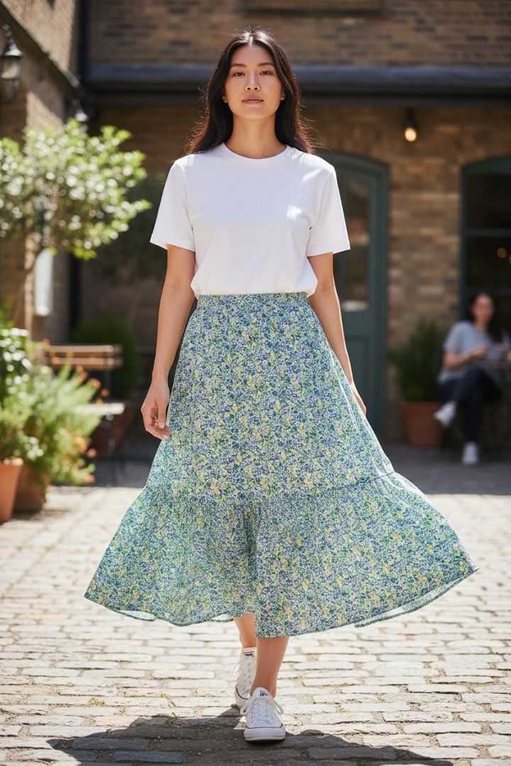 Maison de Roem Floral Skirt (Category: Skirts) located in Taguig. Submitted by authprelovedonlineshop2 (Listing ID 1461620612, Image 1). Description: Maison de Roem Floral Skirt Like New Waist26-28 L76cm Garterized Back Fashionable and Flowy Super nice Php588 🍀All items are preloved unless stated as brand new. 🍀Please manage your expectations. Major flaws will be indicated, if any. 🍀Color may vary due to lightning and photography. 🍀Always rea