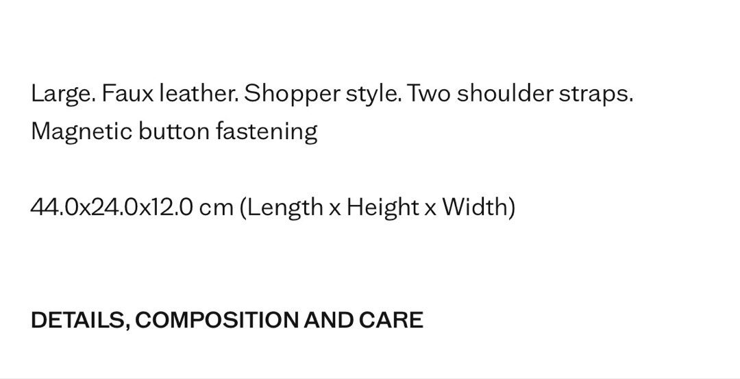 Mango Shopper bag with double handle (Category: Shoulder Bags) located in Las Pinas. Submitted by gaeley (Listing ID 1461578191, Image 3). Description: see photos for details‼️ bought for 2295.