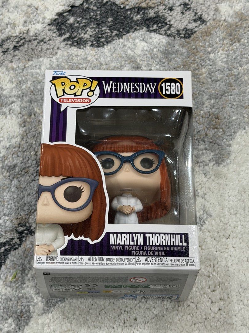 Marilyn Thornhill (FUNKO POP) (Category: Designer & Blind Box Toys) located in Manila. Submitted by dinonononono (Listing ID 1461631154, Image 1). Description: Wednesday Adams.