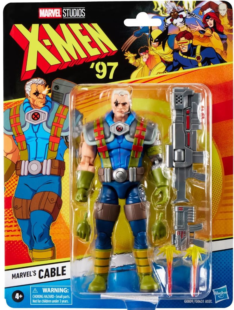Marvel Legends Cable 97 x men (Category: Figurines & Statues) located in Manila. Submitted by a-train (Listing ID 1461587193, Image 1). Description: Marvel Legends Cable 97 (bad box but sealed) 1st picture sample only Meet-ups : SM San Lazaro, Bambang area, LRT Puregold Balintawak Del Monte or Sto. Domingo Church area - by schedule other place of meet-up we could discuss it Can do shipping but charge to buyer.