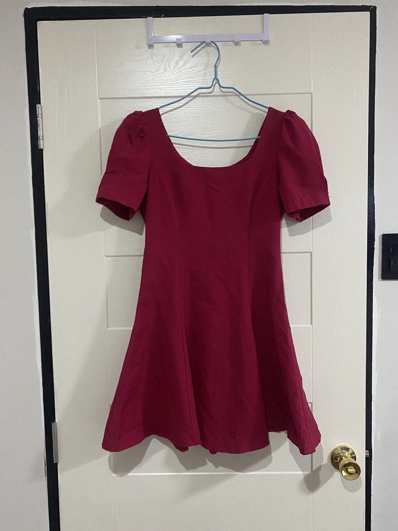 Max Mara Red Dress (Category: Luxury Apparel) located in Santa Rosa. Submitted by sassycollection. (Listing ID 1461596942, Image 1). Description: Color: Red Waist 26-28 Pristine condition Decluttering.