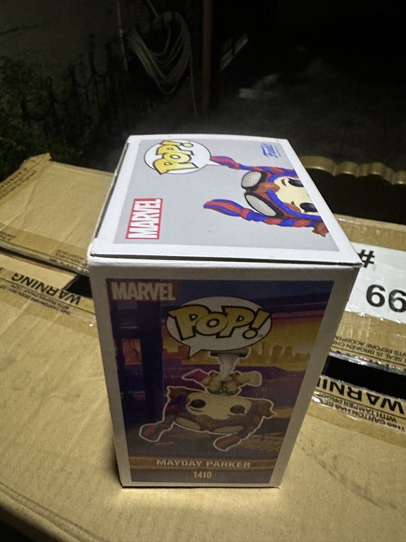 Mayday parker spiderman funko (Category: Designer & Blind Box Toys) located in Bacoor. Submitted by sempenden (Listing ID 1423515215, Image 3). Description: Free protector.