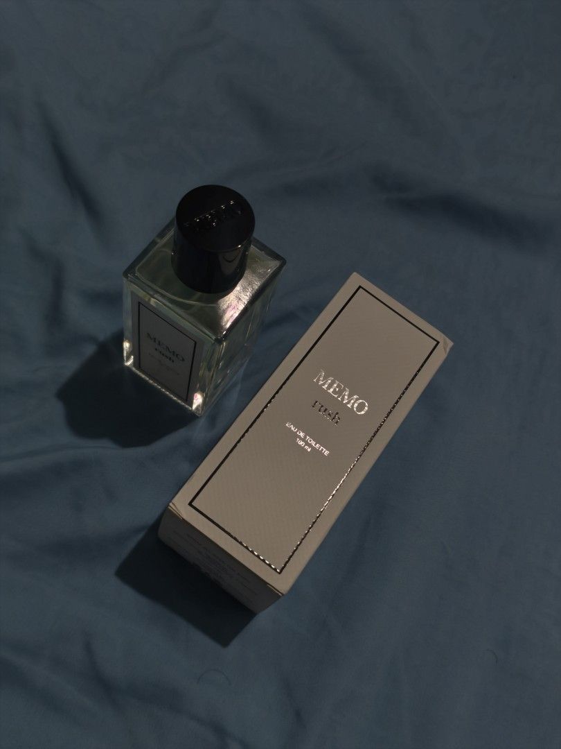 MEMO Rush EDT 100ml (Category: Fragrance & Deodorants) located in Imus. Submitted by pauladrian8 (Listing ID 1461712654, Image 3). Description: MEMO Rush EDT 100ml PRICE IS FIXED, LOWER OFFERS OR LAST PRICE INQUIRIES WILL BE IGNORED. Less than 20 sprays missing Original box included Shipping fee will be handled by buyer or pickup here @ Medicion 2C, Imus, Cavite.