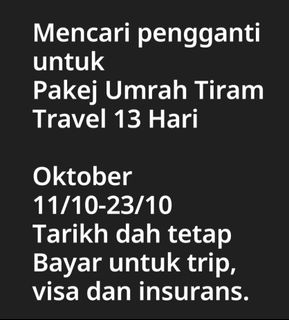 (Category: ) located in . Submitted by prelovedbyaisyah0 (Listing ID 1461749399, Image 1). Description: .